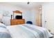 A relaxing bedroom retreat featuring a spacious layout, soft blue accents, and ample natural light at 126 Ella Kinley Circle # 401, Myrtle Beach, SC 29588