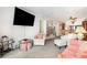 Comfortable living room featuring furnishings, with a TV for entertainment at 1310 N Waccamaw Dr. # 211, Garden City Beach, SC 29576