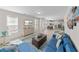 Open-concept living room featuring modern decor, and an abundance of natural light at 2250 Heritage Loop, Myrtle Beach, SC 29577