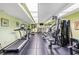 Well-equipped gym featuring treadmills, weight machines, and ample space for workouts at 3000 N Ocean Blvd. # 729, Myrtle Beach, SC 29577