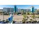 Multi-story parking garage with shops, palm trees, and easy access to the resort at 3000 N Ocean Blvd. # 729, Myrtle Beach, SC 29577