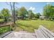 Expansive backyard featuring mature trees, lush lawn, and a peaceful ambiance at 391 Waterford Dr., Georgetown, SC 29440