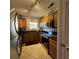 View of a well-lit kitchen featuring stainless steel appliances and granite countertops at 4701 N Kings Hwy. # 19, Myrtle Beach, SC 29579