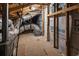 Unfinished attic space with wooden framing, visible insulation, and mechanical components at 5000 Azul Loop, Myrtle Beach, SC 29579