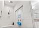 Bright shower with large tiles, shower seat, niche, and window to bathroom at 5000 Azul Loop, Myrtle Beach, SC 29579