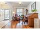 Bright office space featuring hardwood floors, a vintage desk, and ample natural light at 541 Miromar Way, Myrtle Beach, SC 29588