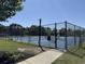 Well-maintained tennis courts enclosed with black chain-link fence in the community at 541 Miromar Way, Myrtle Beach, SC 29588