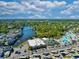 Expansive aerial view showcasing community amenities, lakefront properties, and lush landscaping at 6001 - 1599 S Kings Hwy., Myrtle Beach, SC 29575