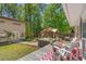 Spacious backyard with a well-maintained lawn, a gazebo, a hot tub, and a deck ideal for outdoor entertaining at 1021 Myrtle Dr., Surfside Beach, SC 29575