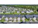 Stunning aerial view of townhomes backing up to a serene canal at 224 Je Edward Dr. # 17, Myrtle Beach, SC 29588