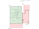 Detailed floor plan showcasing the layout of bedrooms, living spaces, and outdoor areas with dimensions at 319 Sparrow Dr., Surfside Beach, SC 29575