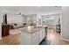 Open floor plan combines the kitchen, living, and dining area at 3549 Bells Lake Circle, Longs, SC 29568