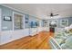 Inviting living room with hardwood floors and lots of natural light at 4520 Hedrick St., North Myrtle Beach, SC 29582