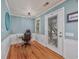 Bright office space with hardwood floors and access to the outside porch at 4520 Hedrick St., North Myrtle Beach, SC 29582