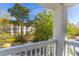 Balcony view overlooking community and trees at 4560 Greenbriar Dr. # 306B, Little River, SC 29566