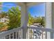Scenic balcony view overlooking trees and parking at 4560 Greenbriar Dr. # 306B, Little River, SC 29566