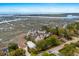 A stunning aerial shot showing the community and waterfront at 4999 Highway 17 Business # 302, Murrells Inlet, SC 29576