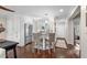 Modern kitchen with stainless steel appliances, a breakfast bar, and a seamless layout at 4999 Highway 17 Business # 302, Murrells Inlet, SC 29576