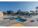 Community hot tub area with a water playground and chairs at 5905 S Kings Hwy. # 1612, Myrtle Beach, SC 29575