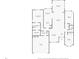 Detailed floorplan showcasing layout of rooms and dimensions of the home at 64 Reef Run Rd., Pawleys Island, SC 29585