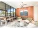 Well-decorated lobby with seating areas, large windows, and stylish lighting at 7100 N Ocean Blvd. N # 912, Myrtle Beach, SC 29572