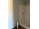 New bathroom with a sleek, modern shower stall and pristine white walls, awaiting finishing touches at 8050 Mill Pond Rd., Galivants Ferry, SC 29544