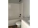 Bathroom featuring shower and granite countertop at 8058 Mill Pond Rd., Galivants Ferry, SC 29544