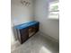 Bathroom with vanity and protective cover under bright window at Tbd 61 Persimmon Rd., Aynor, SC 29511