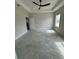 Spacious room with ceiling fan, window, and door at Tbd 61 Persimmon Rd., Aynor, SC 29511