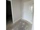 Front entryway with white door, showing access to other rooms at Tbd 61 Persimmon Rd., Aynor, SC 29511