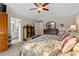 The main bedroom boasts a large dresser, lots of space, and an ensuite bathroom with a shower at 111 Cedar Ridge Ln., Conway, SC 29526