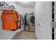 Spacious walk-in closet with ample storage and shelving for organized living at 115 Foxford Dr., Conway, SC 29526