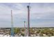 Dynamic view of amusement rides from above showing thrilling entertainment options near the property at 1200 N Ocean Blvd. N # 905, Myrtle Beach, SC 29577