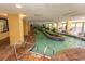 Indoor lazy river offers a relaxing amenity with beautiful landscaping and a three-foot depth for a soothing experience at 1200 N Ocean Blvd. N # 905, Myrtle Beach, SC 29577