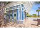 Public beach restrooms with shaded pergola and convenient water fountain at 1516 Edge Dr. # 101, North Myrtle Beach, SC 29582
