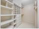 Walk-in closet with custom built-in shelving and drawers for maximum storage at 1623 27Th Ave. N, North Myrtle Beach, SC 29582