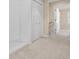 Hallway features a closet and a view to a bedroom at 1623 27Th Ave. N, North Myrtle Beach, SC 29582