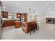 Well-appointed kitchen with stainless steel appliances and island seating at 1623 27Th Ave. N, North Myrtle Beach, SC 29582