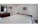 Comfortable bedroom featuring a queen-sized bed, dresser, and ample closet space at 2037 Silvercrest Dr. # 16E, Myrtle Beach, SC 29579