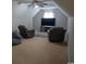 Bonus room features neutral carpet and ceiling fan at 2039 Chadbury Ln., Myrtle Beach, SC 29588