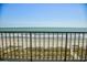 Breathtaking ocean view from balcony, showcasing beach and water expanse at 2101 S Ocean Blvd. S # B-6, North Myrtle Beach, SC 29582