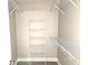 Walk-in closet offering wire shelving and plenty of space for storage at 2429 Westbrook Dr., Conway, SC 29527
