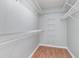Well-organized walk-in closet with multiple wire shelves for ample storage space at 2654 Wild Game Trail, Myrtle Beach, SC 29588