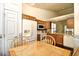 Well-lit kitchen with wooden cabinets and modern appliances, including a white refrigerator at 2705 South Key Largo Circle, Myrtle Beach, SC 29577