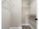 Closet features wood-look floors and white wire shelving for storage at 3415 B And S Rd., Loris, SC 29569
