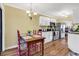 Bright eat-in kitchen with white cabinets and stainless steel appliances at 4006 Fairway Lakes Dr. # 4006, Myrtle Beach, SC 29577