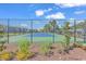 Well maintained community tennis court with lush landscaping at 4006 Fairway Lakes Dr. # 4006, Myrtle Beach, SC 29577
