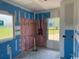 Unfinished bathroom with plumbing roughed-in, framed shower space, and natural light at 4268 Long Avenue Ext., Conway, SC 29526