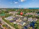 Overhead view of a vibrant community with a pool, parking, and beautiful landscaping at 4712 Cobblestone Dr. # K-7, Myrtle Beach, SC 29577