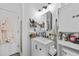 Well-lit bathroom with storage and stylish vanity at 4712 Cobblestone Dr. # K-7, Myrtle Beach, SC 29577